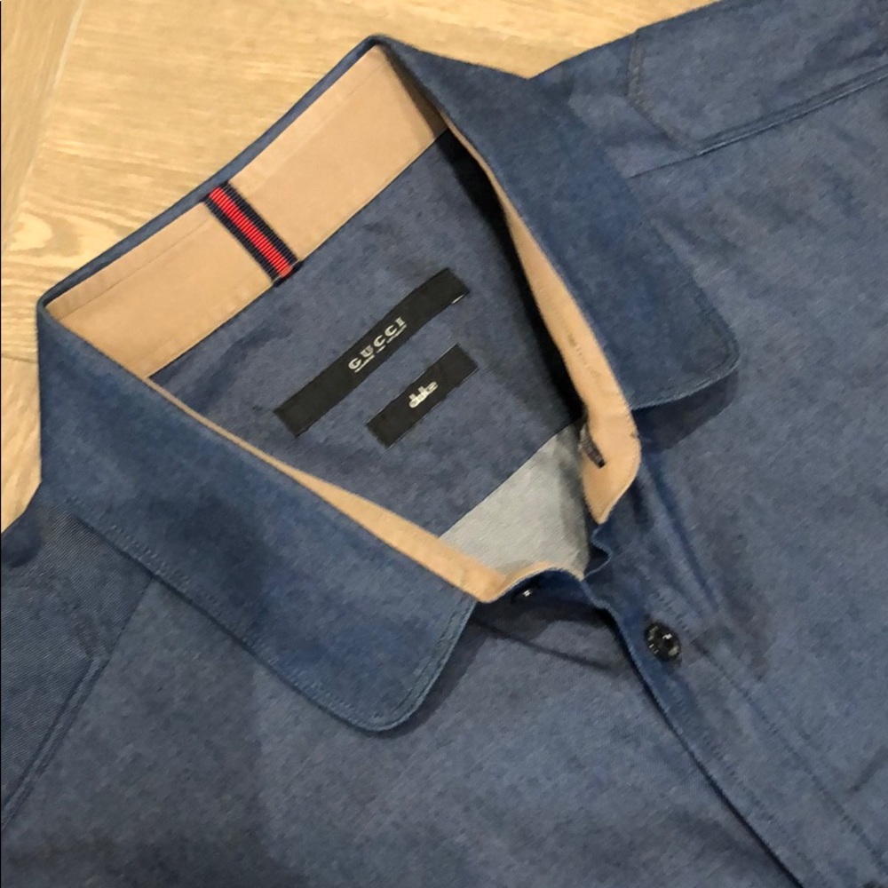 🐍 Gucci Designer Men's Dress Shirt  🔥